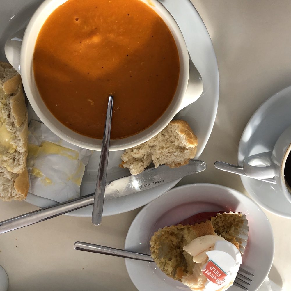 The Strawberry Field Gate - Soup of the day came with bread - Landmarks & Historical Buildings Near Me - Liverpool, XMS