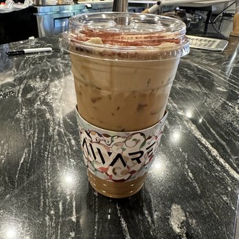 Aware Coffee - Iced tiramisu latte with extra shot - Coffee & Tea Near Me - Henderson, Nevada