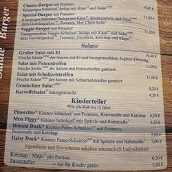 Schnitzel-Charly - Karte Stand 02.23
