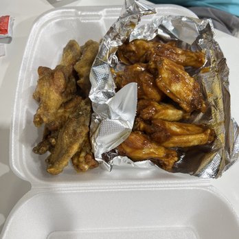 Chex Grill & Wings - Sardis - Left = Hawaiian jerk, right = hot gold - Chicken Wings Near Me - Charlotte, North Carolina Chex Grill & Wings - Sardis - Left = Hawaiian jerk, right = hot gold - Chicken Wings Near Me - Charlotte, North Carolina