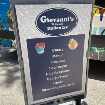 Giovanni's Italian Ice - Flavors - Street Vendors Near Me Giovanni's Italian Ice - Flavors - Street Vendors Near Me