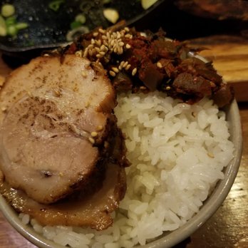 Shoryu Ramen - No sauce or anything to cover the rice underneath - Ramen Near Me - London, XGL