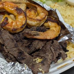 Two Amigos - Tex Mex Fajitas - Steak, Chicken, Shrimp