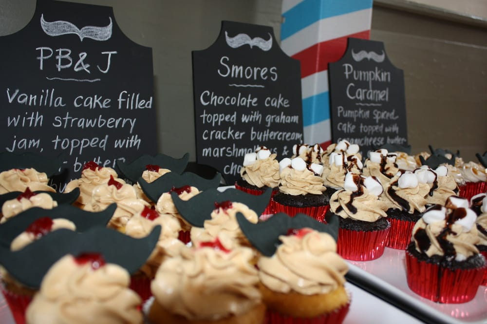 Topped with Buttercream Cupcakes Logo