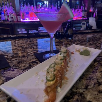Rock & Rolls Sushi Lounge - Californication with watermelon martini. - Sushi Bars Near Me - Corpus Christi, Texas Rock & Rolls Sushi Lounge - Californication with watermelon martini. - Sushi Bars Near Me - Corpus Christi, Texas