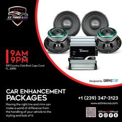 EZ Tires USA - We offer various line of Audio packages.