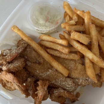 K & T's Fish and Chicken - Fish (catfish) and shrimp combo - Moroccan Near Me - Pittsburgh, Pennsylvania