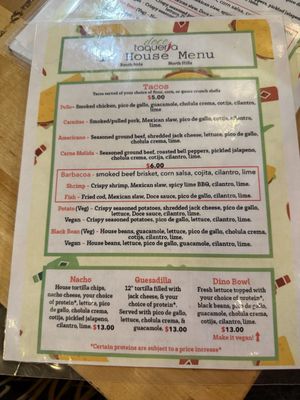 Menu photo 1 Doce Taqueria Pittsburgh, PA Menu photo 1 Doce Taqueria Pittsburgh, PA