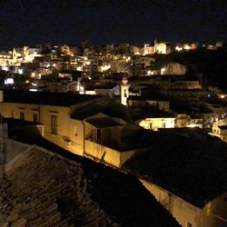 La Terrazza dell'Orologio - Night time view from our table