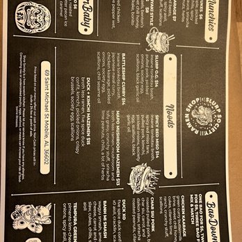 Slurp Society Ramen Shop - Menu - Ramen Near Me - Mobile, Alabama Slurp Society Ramen Shop - Menu - Ramen Near Me - Mobile, Alabama