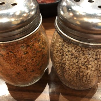 Ramen Kobo - My condiments of choice. Sesame seed and togarashi - Ramen Near Me - Las Vegas, Nevada Ramen Kobo - My condiments of choice. Sesame seed and togarashi - Ramen Near Me - Las Vegas, Nevada