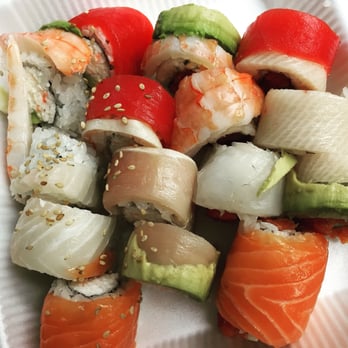 Chobop - Togo rolls: rainbow and carpe diem rolls - Sushi Bars Near Me - Costa Mesa, California