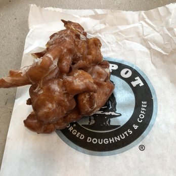 Top Pot Doughnuts - Partial Apple Fritter (4 stars) - Donuts Near Me - Seattle, Washington