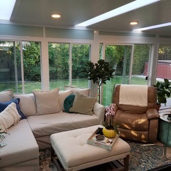 Patio Warehouse - Sunroom with skylights and recessed lighting - Patio Coverings Near Me - Orange, California Patio Warehouse - Sunroom with skylights and recessed lighting - Patio Coverings Near Me - Orange, California