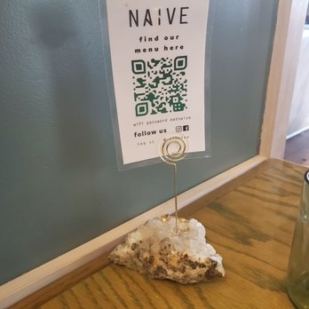 Naïve - Menu - New American Near Me - Louisville, Kentucky