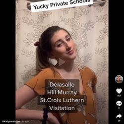 St Croix Lutheran High School - Girl saying st croix is bad