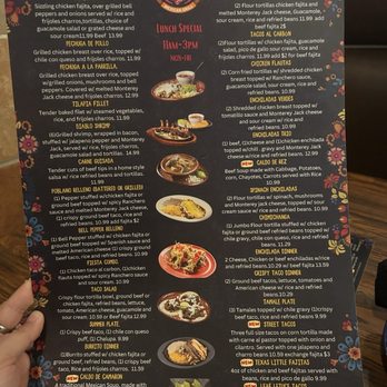 Natalitas Mexican Grill - Lunch menu - Caterers Near Me - Houston, Texas