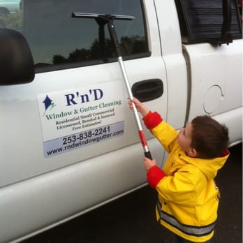 RnD Window & Gutter Cleaning - Window Washing Near Me - Puyallup, Washington