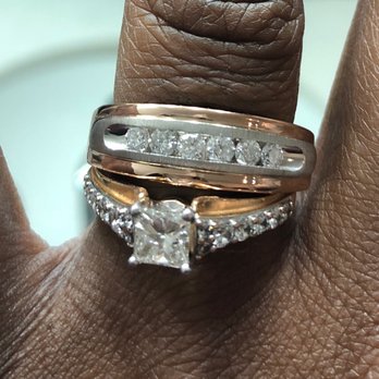 Shane Co. - My engagement ring and his band almost match. - Jewelry Near Me - San Mateo, California Shane Co. - My engagement ring and his band almost match. - Jewelry Near Me - San Mateo, California
