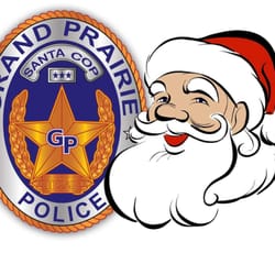 Grand Prairie Police Department - Santa cop happens every year. Donate!!