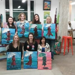 Two Broke Artists Art Studio - Perfect way to make memories with friends and family