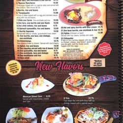 Lunch Menu and New Flavors