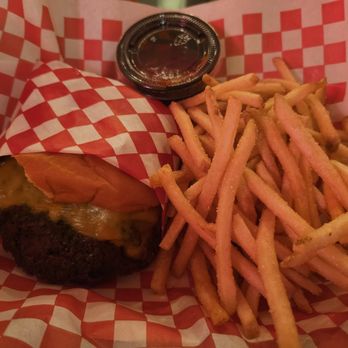 Ban Ban Burger - Wagyu Laab Burger with shoestring fries - Burgers Near Me - Los Angeles, California