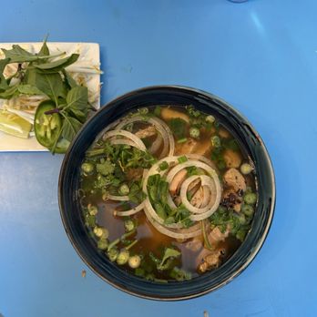 5ive Spice - $15.00- Pho pork chop 6/10 the pho was okay but the pork chop was plain - Vietnamese Near Me - Brooklyn, New York 5ive Spice - $15.00- Pho pork chop 6/10 the pho was okay but the pork chop was plain - Vietnamese Near Me - Brooklyn, New York