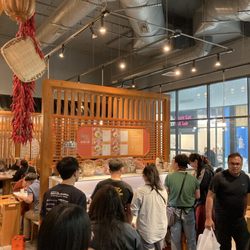 Qiao Lin Hotpot - Chicago Chinatown - Sauce bar line