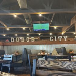 Dodge City Steakhouse - POV from where I sat.