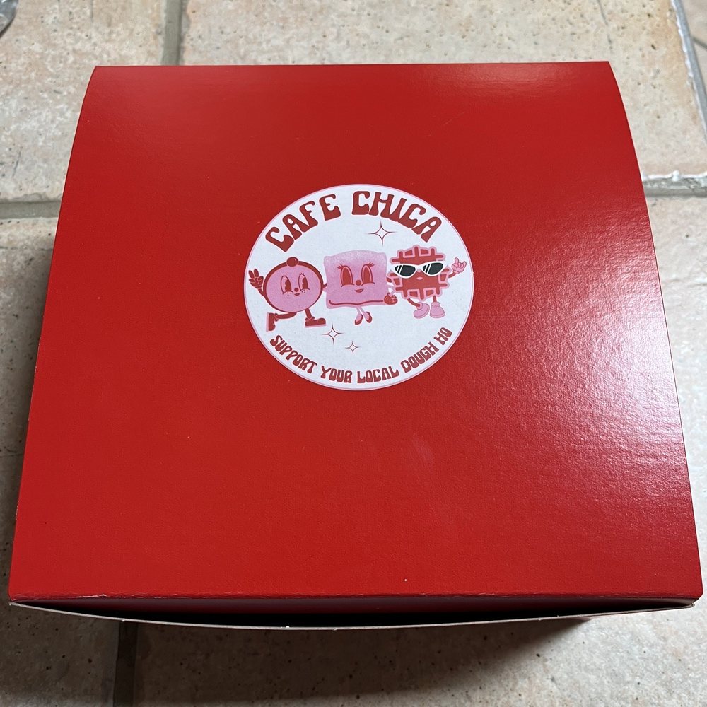 Cafe Chica - Box containing Bomboloni's - Desserts Near Me - Albuquerque, New Mexico Cafe Chica - Box containing Bomboloni's - Desserts Near Me - Albuquerque, New Mexico