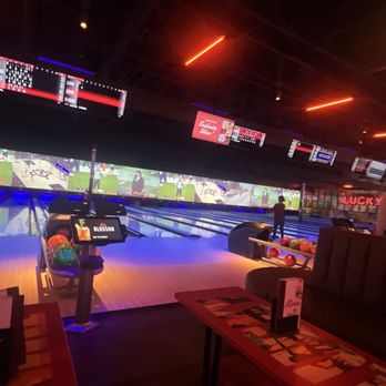 Lucky Strike Ladera Ranch - Lots of lanes and lots of screens and good music, but you can't dance - Bowling Near Me - Ladera Ranch, California Lucky Strike Ladera Ranch - Lots of lanes and lots of screens and good music, but you can't dance - Bowling Near Me - Ladera Ranch, California