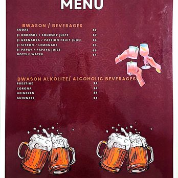 Mange Lakay and Lounge - menu - Haitian Near Me - North Miami, Florida Mange Lakay and Lounge - menu - Haitian Near Me - North Miami, Florida