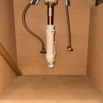 D&S Mechanical Services - Customer supplied faucet, new trap and quarter turn shutoffs. - Heating & Air Conditioning/HVAC Near Me - Salem, New Hampshire
