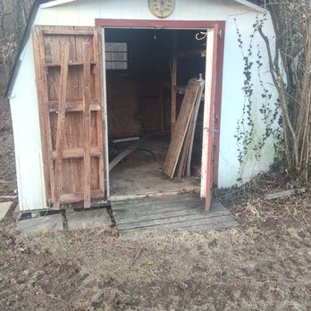 Superior Demolition - Shed before tear down and removed - Demolition Services Near Me