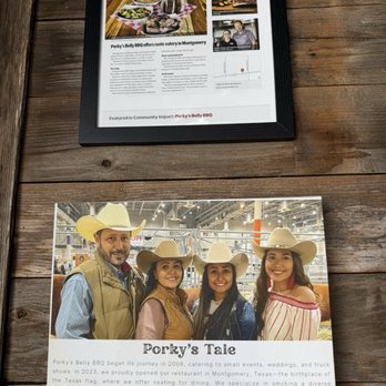 Porky's Belly BBQ - Texas Family owned - Barbeque Near Me - Montgomery, Texas