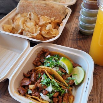 Roberto's Taco Shop - Al Pastor and Carnitas Burrito was so delicious - Mexican Near Me - Las Vegas, Nevada