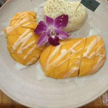 Silk n Spice Thai Cuisine - Mango Sticky Rice - Thai Near Me - Cypress, Texas Silk n Spice Thai Cuisine - Mango Sticky Rice - Thai Near Me - Cypress, Texas