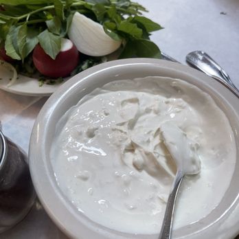 Raffi's Place - Yogurt with shallots - Middle Eastern Near Me - Glendale, California