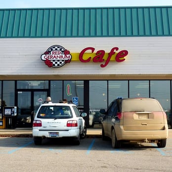 The Red Geranium Cafe - Exterior Red Geranium Cafe - New American Near Me - Grand Rapids, Michigan