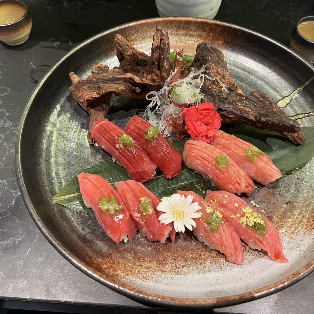 Seaward Sushi - Toro sampler - Sushi Bars Near Me - Ventura, California Seaward Sushi - Toro sampler - Sushi Bars Near Me - Ventura, California