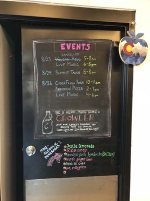 Menu photo 6 St. Vrain Cidery Longmont, CO Menu photo 6 St. Vrain Cidery Longmont, CO