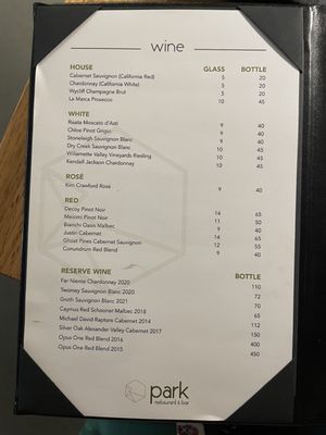 Menu photo 4 Park Restaurant & Bar Columbia, MO Menu photo 4 Park Restaurant & Bar Columbia, MO