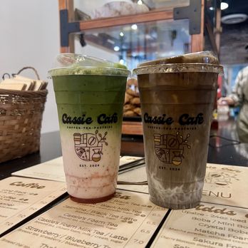 Cassie Cafe - Strawberry matcha and hojicha - Coffee & Tea Near Me - Santa Ana, California Cassie Cafe - Strawberry matcha and hojicha - Coffee & Tea Near Me - Santa Ana, California