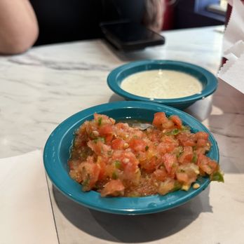 Chuy's - complementary nachos dip - Tex-Mex Near Me - Orlando, Florida