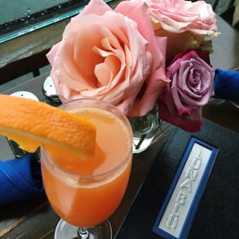 Luna Blu - Blood orange mimosa - Italian Near Me - Tiburon, California Luna Blu - Blood orange mimosa - Italian Near Me - Tiburon, California