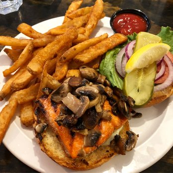 The Watershed Grill - Salmon Burger - Burgers Near Me - Brackendale, British Columbia The Watershed Grill - Salmon Burger - Burgers Near Me - Brackendale, British Columbia