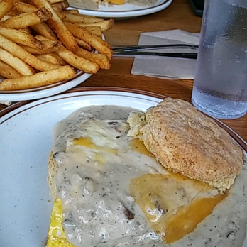 Pine State Biscuits - Biscuits with egg, cheese and gravy. - Breakfast & Brunch Near Me - Portland, Oregon