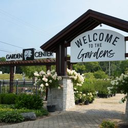 Breezy Hill Nursery - A welcoming entryway to the display gardens at Breezy Hill Nursery - Salem Garden Center!
