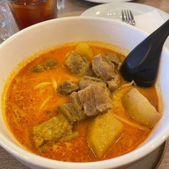 Mamak - Curry Laksa with Spare Ribs - Malaysian Near Me - Doraville, Georgia